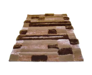 Hot Selling Decorative 100% Polyester Hand Tufted Shaggy Carpets Rugs for Living Room Bedroom