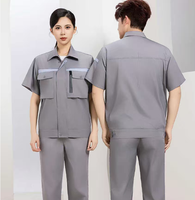 Combinaison de travail professionnelle unisexe pour mécanicien en polyester respirant haute visibilité certifiée CE, taille plus, uniforme de travail