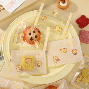Stocks 7*10cm Candy Biscuit <b>Packaging</b> <b>Bags</b> Snacks Luxury Gummy Biscuit <b>Packaging</b> <b>Bag</b> Back Sealing <b>Bag</b> - Product Image 3