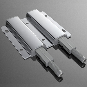 Oleford Double Door Cabinet <b>Rebounder</b> Magnetic Touch Aluminum Alloy Handle Free Drawer Closure - Product Image 1