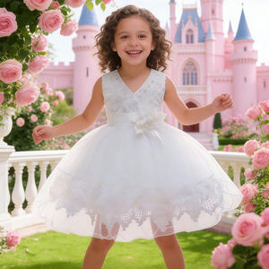 लड़कियों की आस्तीन रहित फीता शरीर राजकुमारी पोशाक फैक्टरी प्रत्यक्ष सी. सी. सी. सी. सी. सी. सी. सी. का प्रमाणित सुंदर औपचारिक समारोह फीता टुले पार्टी पोशाक - Product Image 2