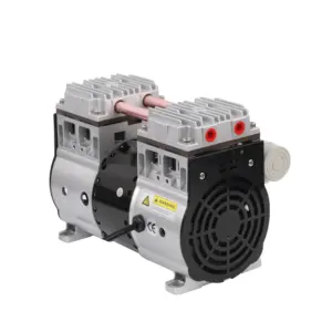 Compresor de aire de pistón sin aceite de bajo ruido 50L/60L/90L/120L Motor portátil eléctrico