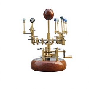 Polished Brass Orrery Planetarium Model Metal <b>Solar</b> System <b>Decorative</b> Gift for Home Halloween <b>Christmas</b> - Product Image 4
