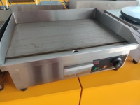 Rapide Alimentaire Cuisine Gril De Table Commerciale Restaurant En Acier Inoxydable plaque de Cuisson Électrique Avec Plaque Plane