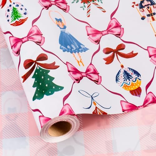 Pink Christmas Bow
