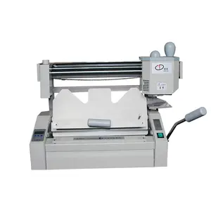 A3 table top hard cover hot glue binding machine with high quality book binder desktop perfect price