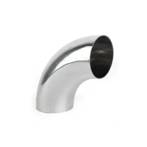 Sanitary stainless steel 304 2" welded 90 Degree Elbow Bend