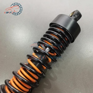 CQHZJ 摩托车悬架系统 420mm 可调双弹簧后减震器 适用于 BAJAJ BM150 - Product Image 6