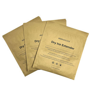 Extensor de hielo seco: bolsa aislante ecológica para el uso de hielo seco para el envío congelado de alimentos y otros productos fabricados en alemán - Product Image 2