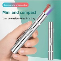 Jouet pour chat écologique, pointeur laser rechargeable par USB, infrarouge, sportif, motifs multiples modernes