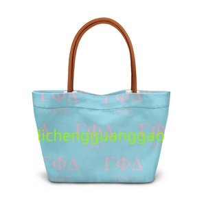 Tas Tote Zeta Phi Beta Sorority Tas Belanja Desainer Sorority yang Dapat Digunakan Kembali Tas Tote Berkualitas Tinggi Tas Akhir Pekan - Product Image 3