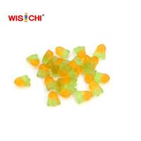 Free Sample Wholesale OEM Supply Carrot Shape Fruity Flavor Gummy Candy Sugar Confectionery Sweets Halal Certified Factory
