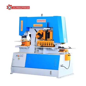 Durmapress Q35Y Series rapid change of mould 160ton punching pressure with high accuracy cutting hydraulic iron worker