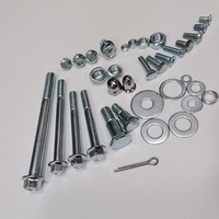 Juego Completo de Accesorios para el Sistema de Carrocería de Motocicleta CG125, Incluye Placa de Cadena, Piñón, Tuerca, Perno y Tornillos para HONDA