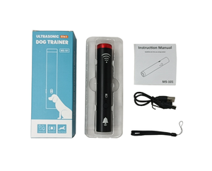 Contrôle des aboiements par ultrasons pour chats et serpents, <span class=keywords><strong>répulsif</strong></span> à ultrasons Portable <span class=keywords><strong>anti</strong></span>-morsure de <span class=keywords><strong>chien</strong></span> en plein air, <span class=keywords><strong>répulsif</strong></span> pour animaux et taupes - Product Image 2