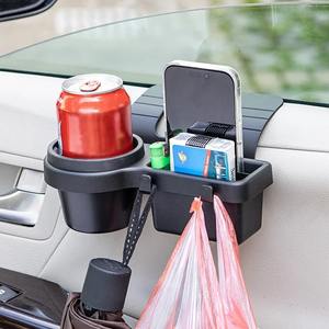 Soporte para taza de coche, soporte para teléfono, bandeja de montaje, puerta lateral, ventana, barril de almacenamiento, bolsillo, estante de almacenamiento colgante con accesorios interiores para automóviles - Product Image 6