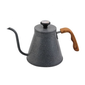 40ออนซ์/1.2L สแตนเลสสำหรับใช้ในครัวเรือนกาชงกาแฟเทกาแฟพร้อมพวยกาที่เหมาะสมและเครื่องวัดอุณหภูมิในตัว - Product Image 3