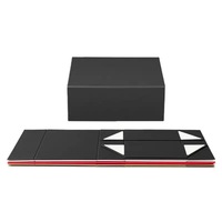 Boîte cadeau magnétique rigide recyclable personnalisée, finition brillante, gaufrage, doublure en éponge pour bougies, fleurs de la Saint-Valentin, expédition immédiate