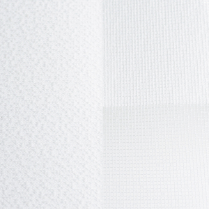 <span class=keywords><strong>Tende</strong></span> Veneziane Verticali in Tessuto Bianco, Protezione Solare Manuale, <span class=keywords><strong>Tende</strong></span> Trasparenti per Ufficio - Product Image 4