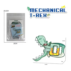 Kit de Construcción Mecánico EPT DIY T-Rex Grabber, Dinosaurio Mordedor Manual con Mecanismo de Enlace, Juguete de Ensamblaje STEM de Física - Product Image 2