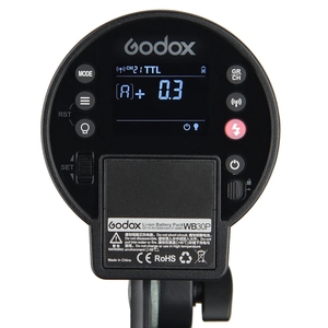 Flash Externo <span class=keywords><strong>Godox</strong></span> AD300Pro de 300 Ws TTL 2.4G 1/8000 HSS Speedlite con Batería para Cámaras S/C/N/O/F - Product Image 6