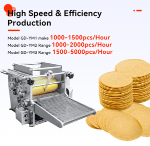 Máquina Industrial Para Hacer Tortillas Y Pan, Línea De Producción Para Totopos De Maíz, Tortilladora De Harina De Maíz Y Trigo - Product Image 2