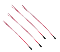Termistor NTC Kawat Berlapis Epoxy FX 100K 3435 1% Sensor Suhu Termistor NTC 100k