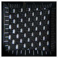 Tissu en maille tricotée chaîne 100 % polyester fluorescent, imperméable et ignifuge, poids lourd, en promotion, pour berceau