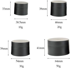 Low MOQ Luxury 100G PP Face Cream <b>Jar</b> Matte White Double Wall <b>Plastic</b> <b>Jar</b> - Product Image 2