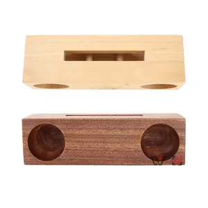 2023 Wooden Phone Speaker Stand with Natural Sound Amplifier and Phone Holder2