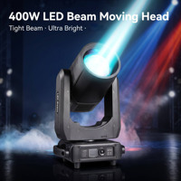 Luz LED Móvil de Cabeza Súper Potente GMT Maite 400W Sharpy con Control DMX512, Clasificación IP33, 8000K, Luces de Escenario para Bares, Fiestas y Bodas