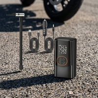 Pompe à air électrique sans fil miniature personnalisée, gonfleur de pneus portable rechargeable sans fil pour la maison, la voiture, la moto, le vélo