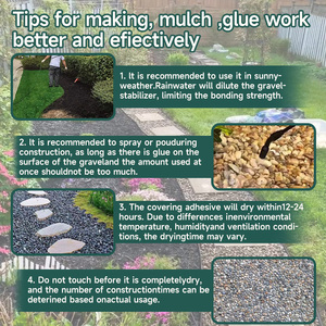 Dessini trong suốt vườn mulch keo được sử dụng để sửa chữa đá đổ trên nhựa sỏi chất kết dính thấm easii dính - Product Image 5
