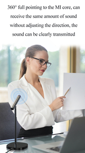 Microphone USB de bureau à condensateur pour fenêtre PC <span class=keywords><strong>Mac</strong></span> ordinateur portable enregistrement YouTube Podcast <span class=keywords><strong>Studio</strong></span> blogueur réunion en streaming - Product Image 2