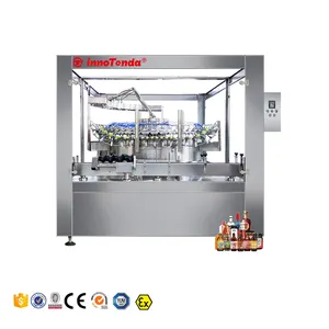 Factory Rotary rinser cleaning bottle washing machine