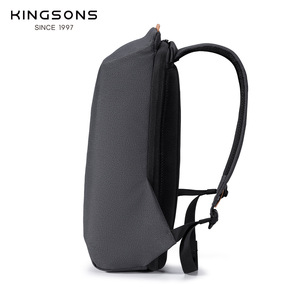 Kingsons Simple Anti-Theft <b>Backpack</b> 15 Inches Unisex <b>Student</b> <b>Backpack</b> Business Travel - Product Image 3