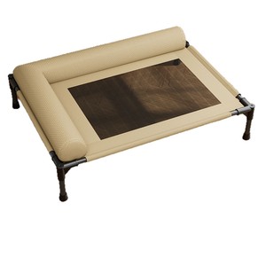 Cama para perros, para todas las estaciones, extraíble y lavable, elevada del suelo, adecuada para perros y gatos pequeños, medianos y grandes, hecha de malla. - Product Image 2