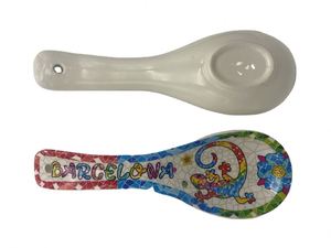 Reposacucharas de Cerámica Personalizado, Soporte para Cucharas de Cocina, Utensilio de Cocina - Product Image 6