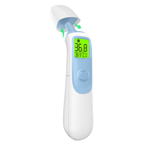 Petit thermomètre infrarouge électrique pour enfant et bébé, alimenté par piles, avec rétroéclairage LED, 4 modes, garantie de 2 ans, ABS, usage domestique, <span class=keywords><strong>AOJ</strong></span> - Product Image 3