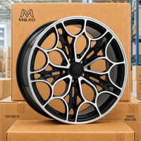 Jantes en alliage d'aluminium monobloc forgées sur mesure MOJIO, 20 pouces, 6061, jantes de voiture tuning aftermarket