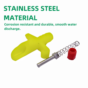 <span class=keywords><strong>8mm</strong></span> nhựa thép thỏ núm vú uống màu vàng nhỏ núm vú động vật uống tự động thỏ núm vú uống - Product Image 4