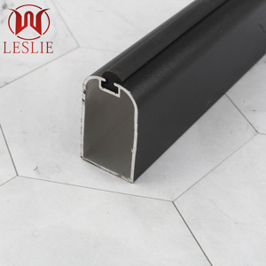 Barra de Soporte Cuadrada de Aluminio para Colgar Ropas en Armarios, de 12/18mm, para Montaje en Pared - Product Image 2
