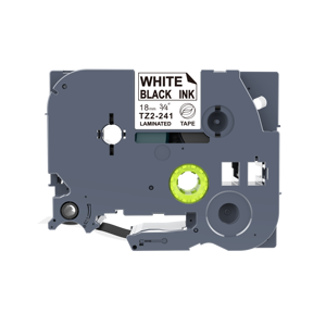 <span class=keywords><strong>Cartucho</strong></span> de Etiquetas Tze 241 TZ2-241 Tz de 18 mm, Cinta de Impresora Compatible <span class=keywords><strong>para</strong></span> Impresoras PT-2100/3600, Cinta de Impresora Negra y Blanca, China - Product Image 1