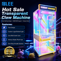 Machine à griffes personnalisée à monnayeur pour peluches, jeu d'arcade attrape-jouets et de capture de prix