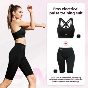 Chaleco de yoga EMS, sujetador deportivo, ropa interior deportiva para Pilates, pantalones de masaje de microcorriente EMS para levantamiento de cadera y tonificación de piernas, pantalones de Kegel. - Product Image 4