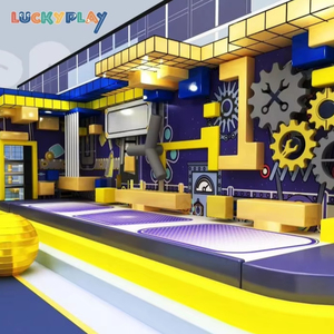 Mario trò chơi gia đình trung tâm giải trí sân chơi trong nhà Thiết bị NINJA CHIẾN BINH khóa học trở ngại - Product Image 1