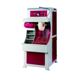 electric shoe polishing machine for fluffing, polishing, color brushing, trimming and waxing of all kinds of outer soles