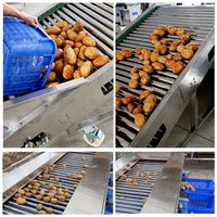 RVS fruit- en groentesorteermachine, multifunctionele sorteer- en verdeelmachine voor knoflook, aardappel, tomaat, mango