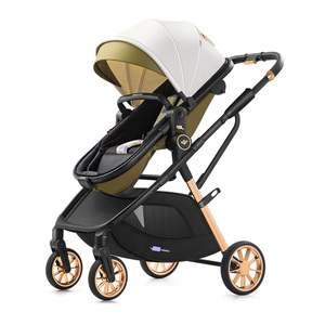 Poussette 3-en-1 pour bébé avec <span class=keywords><strong>nacelle</strong></span> et siège auto EN1888, fonctionnant sur batterie avec musique - Product Image 1