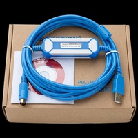 Câble de téléchargement USBACAB230 à conducteur en cuivre, usage industriel, 200 cm, pour la programmation de PLC Delta séries DVP EH ES EC EX SS